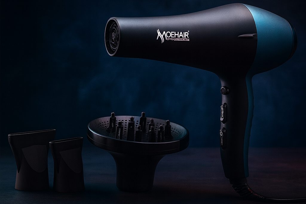 سشوار موهیر 7037 همراه با دیفیوزر و متمرکز کننده