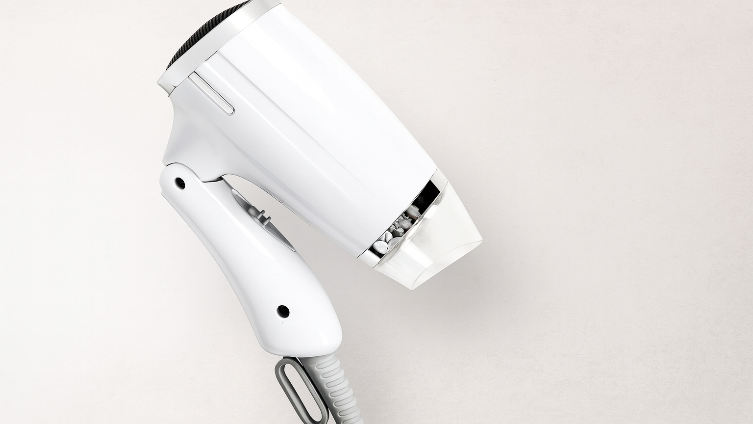 سشوار ماسفرتی سفید دسته تاشو